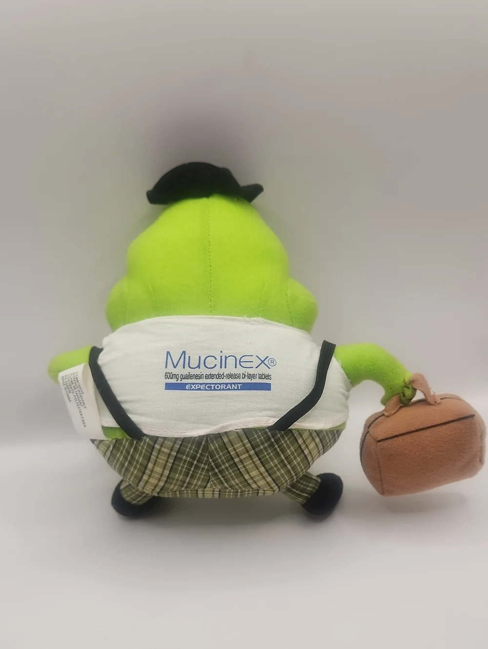 Mucinex Mr Mucus Character Promotional Plush Toy